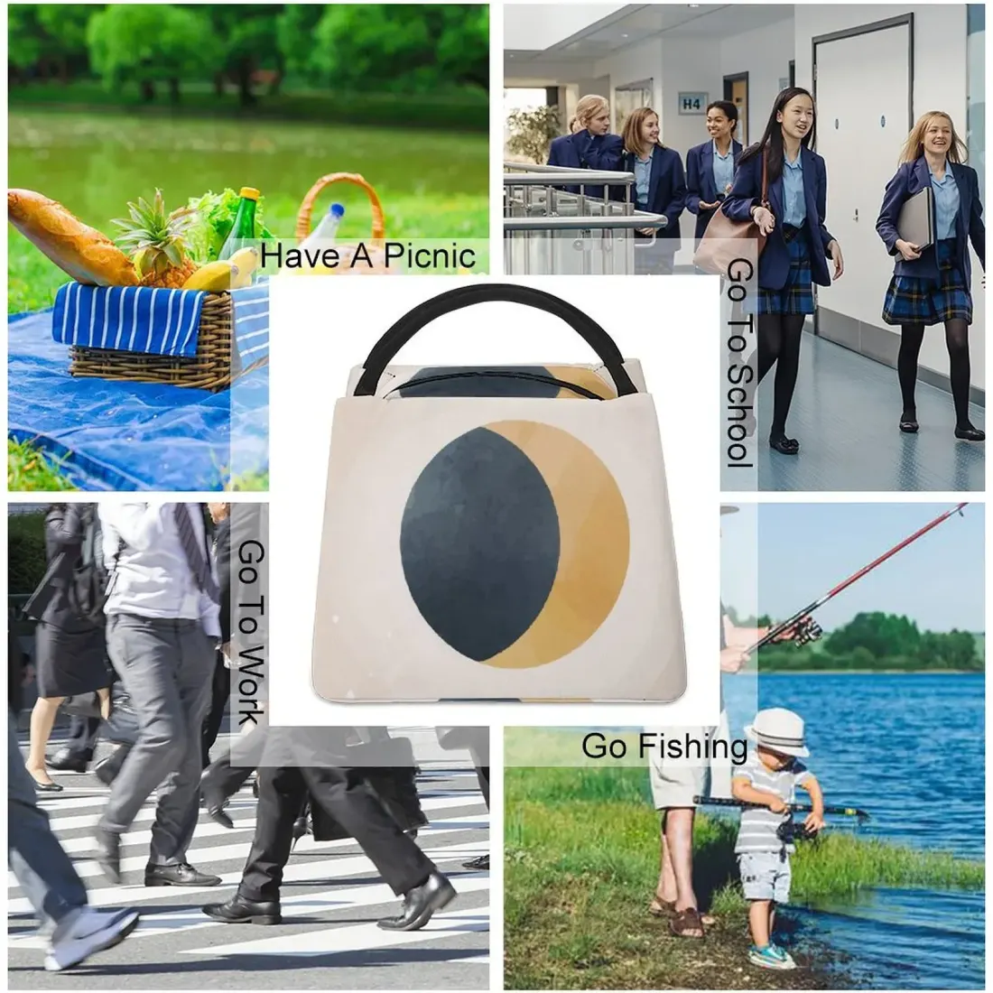 All Over Print Lunch Bag — photo 4