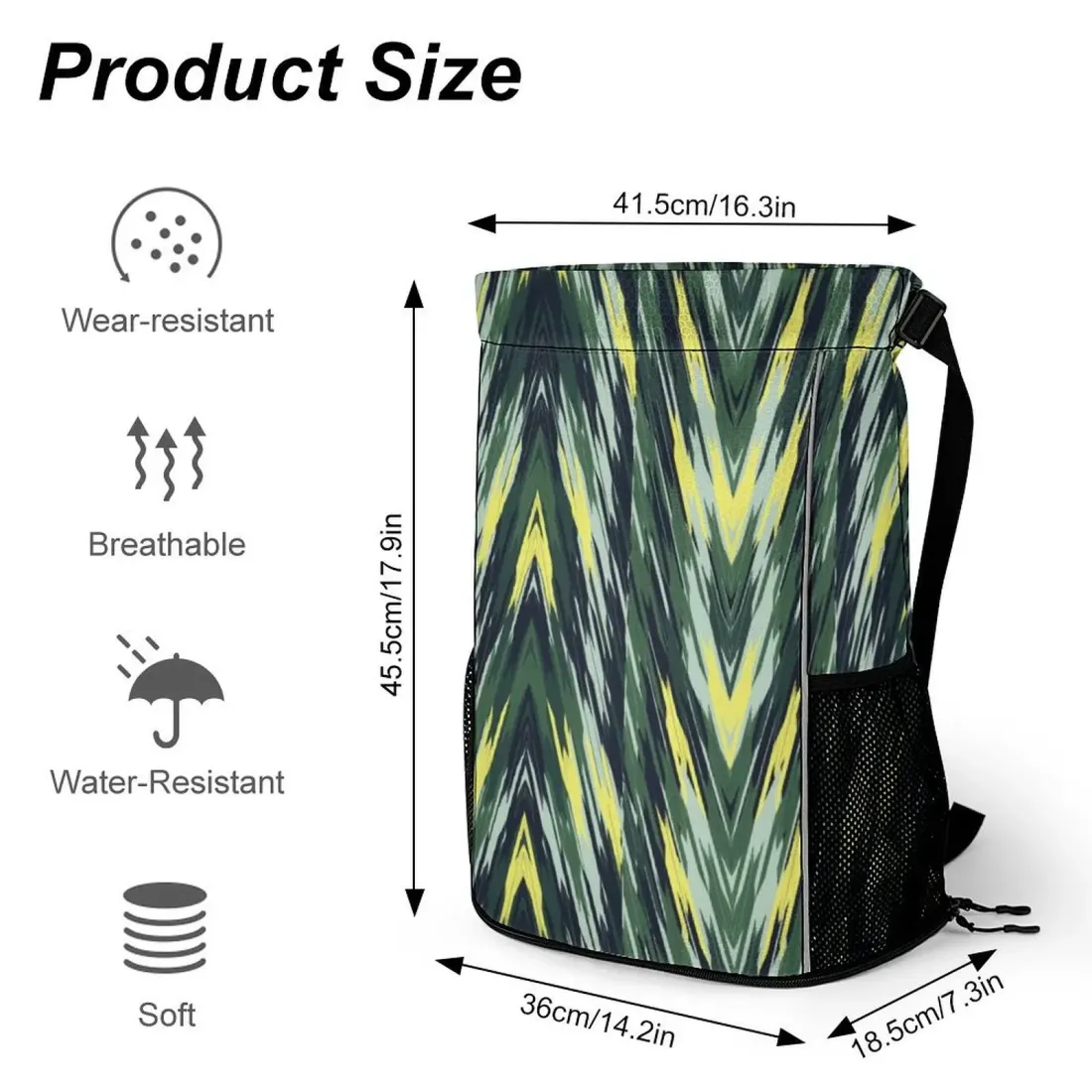 Drawstring Backpack — photo 5