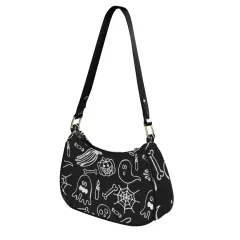 Women's Shoulder Bag-Black (Model 1748) thumbnail 5