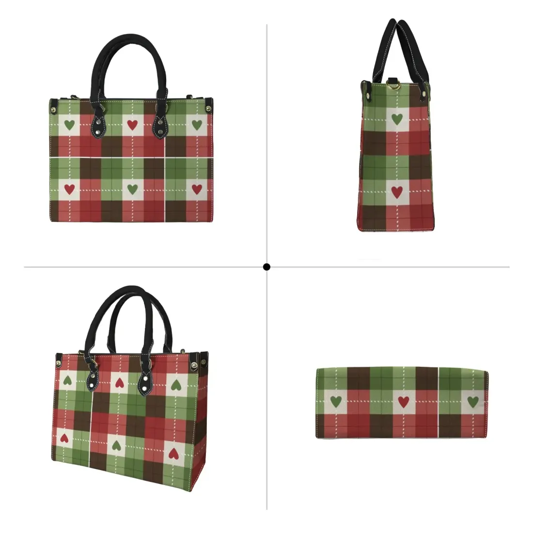 Custom Women's Handbag-Medium (Model 1747) — photo 4