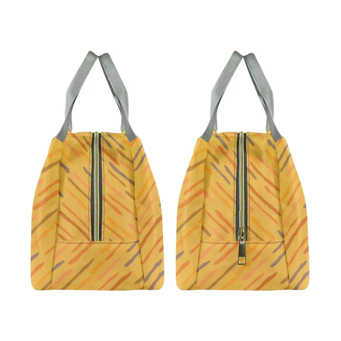 Portable Lunch Bag-Grey Handle (Model 1742) — photo 5