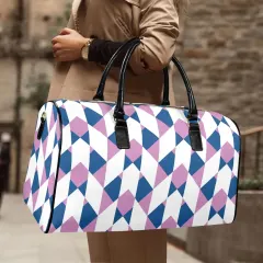 Custom Travel Bag-Large (Black Short Patch)(Model 1735) thumbnail 1