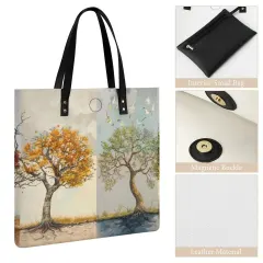 Custom PU Leather Handbag thumbnail 4