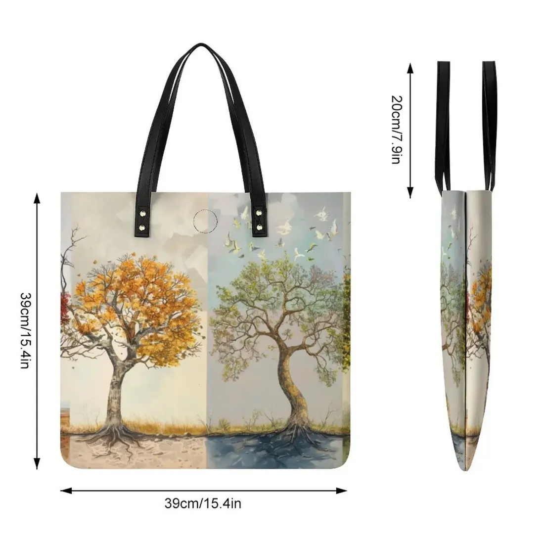 Custom PU Leather Handbag — photo 6