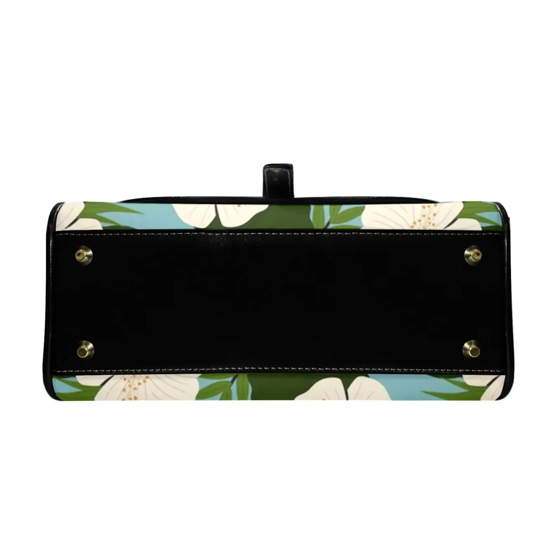 Custom PU Leather Crossbody Bag(Black)(Model 1739) — photo 6