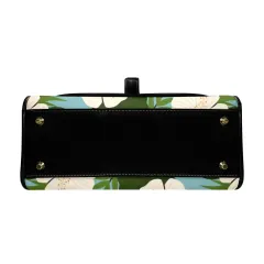 Custom PU Leather Crossbody Bag(Black)(Model 1739) thumbnail 6