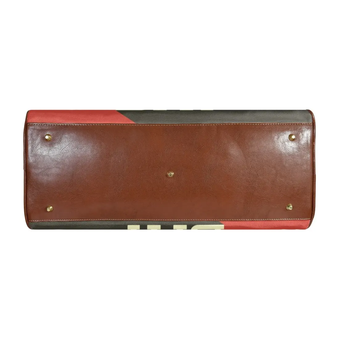 Custom Travel Bag-Small (Brown Short Patch) (Model 1737) — photo 6