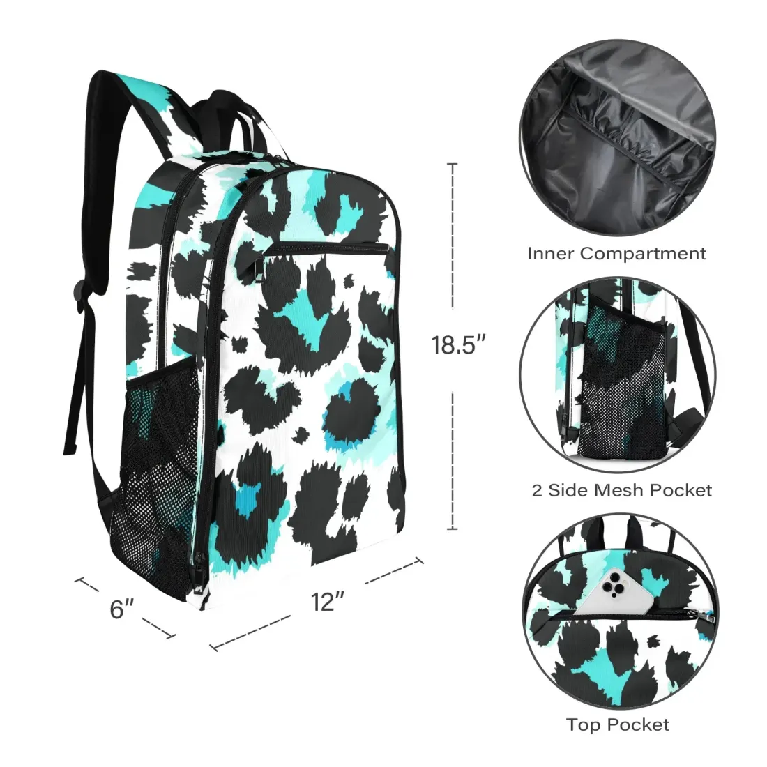 All Over Print Leisure Sports Backpack (Model 1741) — photo 4