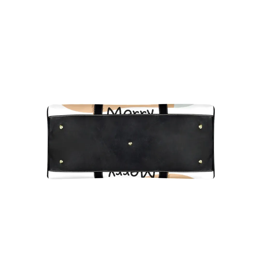 Custom Travel Bag-Small (Black Long Patch) (Model 1734) — photo 5