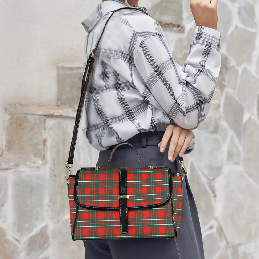 Custom Crossbody Bag(Black)(Model 1740)