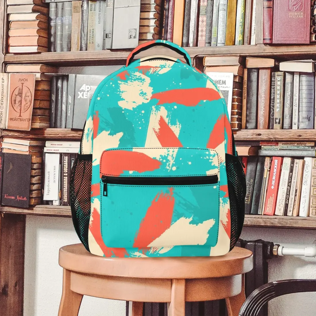 17-inch All Over Print Casual Backpack