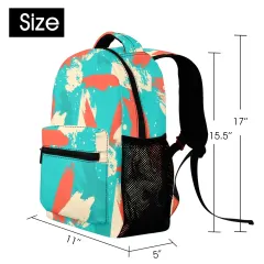 17-inch All Over Print Casual Backpack thumbnail 3