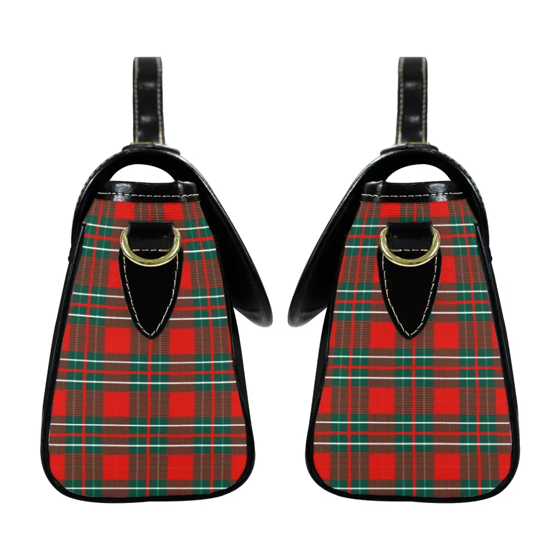 Custom Crossbody Bag(Black)(Model 1740) — photo 4