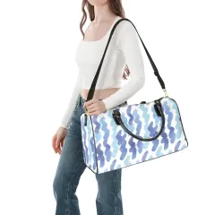 Custom Travel Bag-Small (Black Short Patch) (Model 1737) thumbnail 1