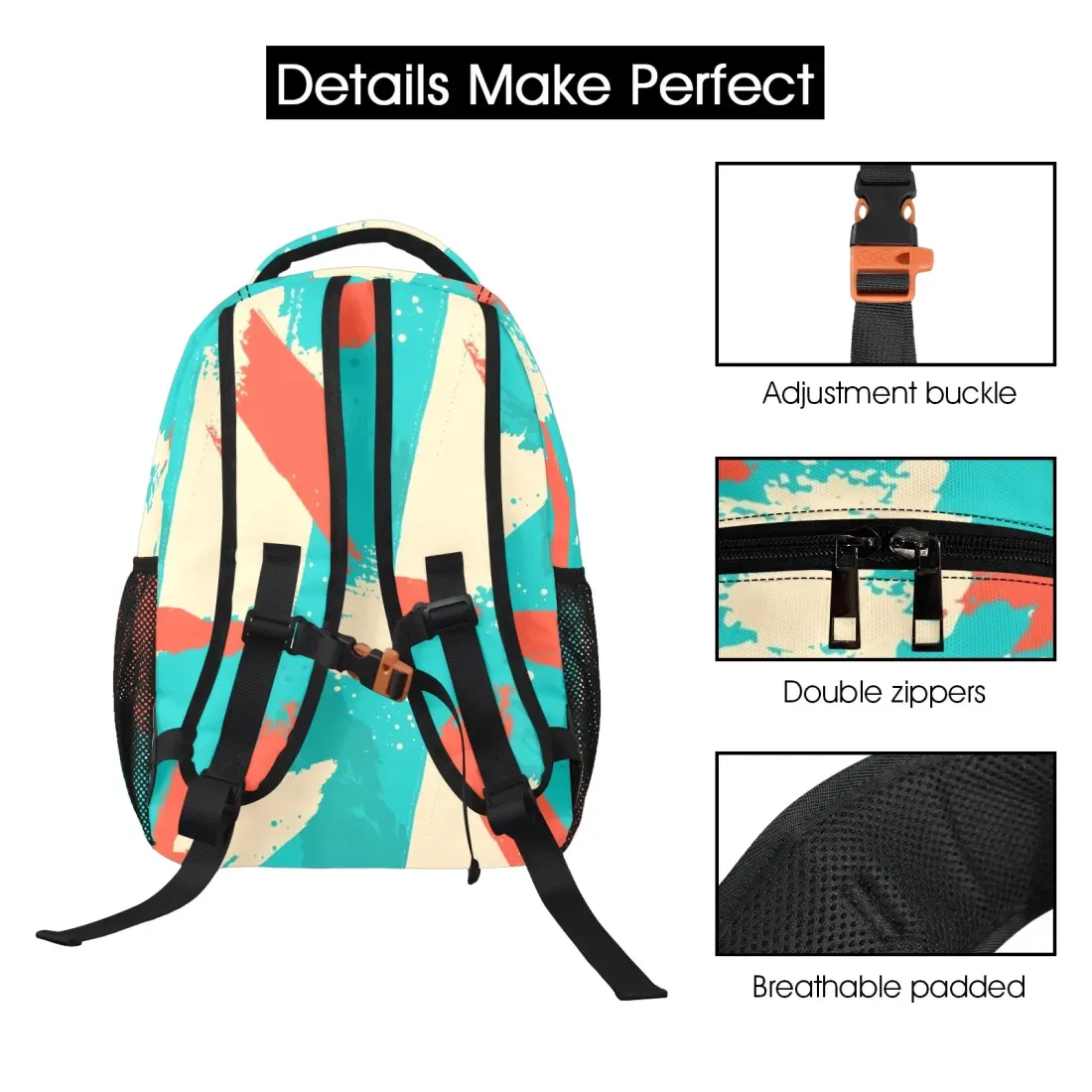 17-inch All Over Print Casual Backpack — photo 6
