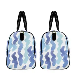 Custom Travel Bag-Small (Black Short Patch) (Model 1737) thumbnail 5