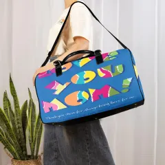 Custom Travel Bag-Large (Black Short Patch) (Model 1737) thumbnail 1