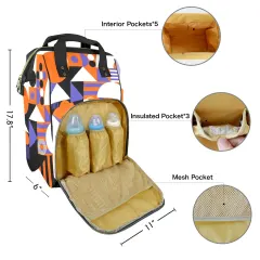 New Custom Diaper Bag-Large(Model 1688） thumbnail 5