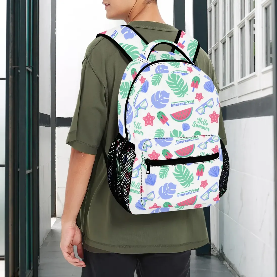 All-Over Print Backpack