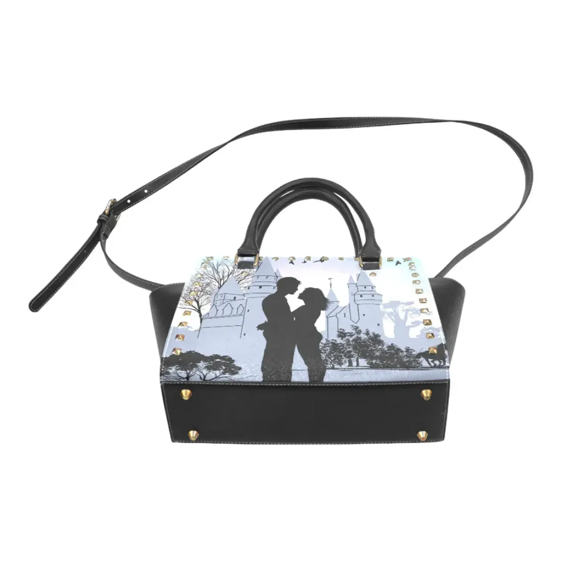 Rivet Shoulder Handbag (Model 1645) — photo 4