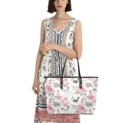 PU Leather Tote Bag(Model1709) thumbnail 2