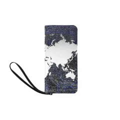 Women's Clutch Purse (Model 1637) (Black) thumbnail 1
