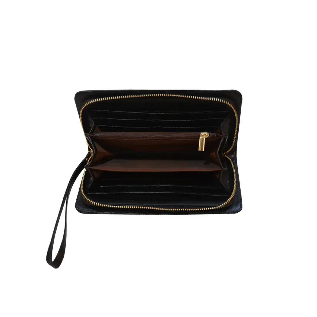 Women's Clutch Purse (Model 1637) (Black) — photo 4