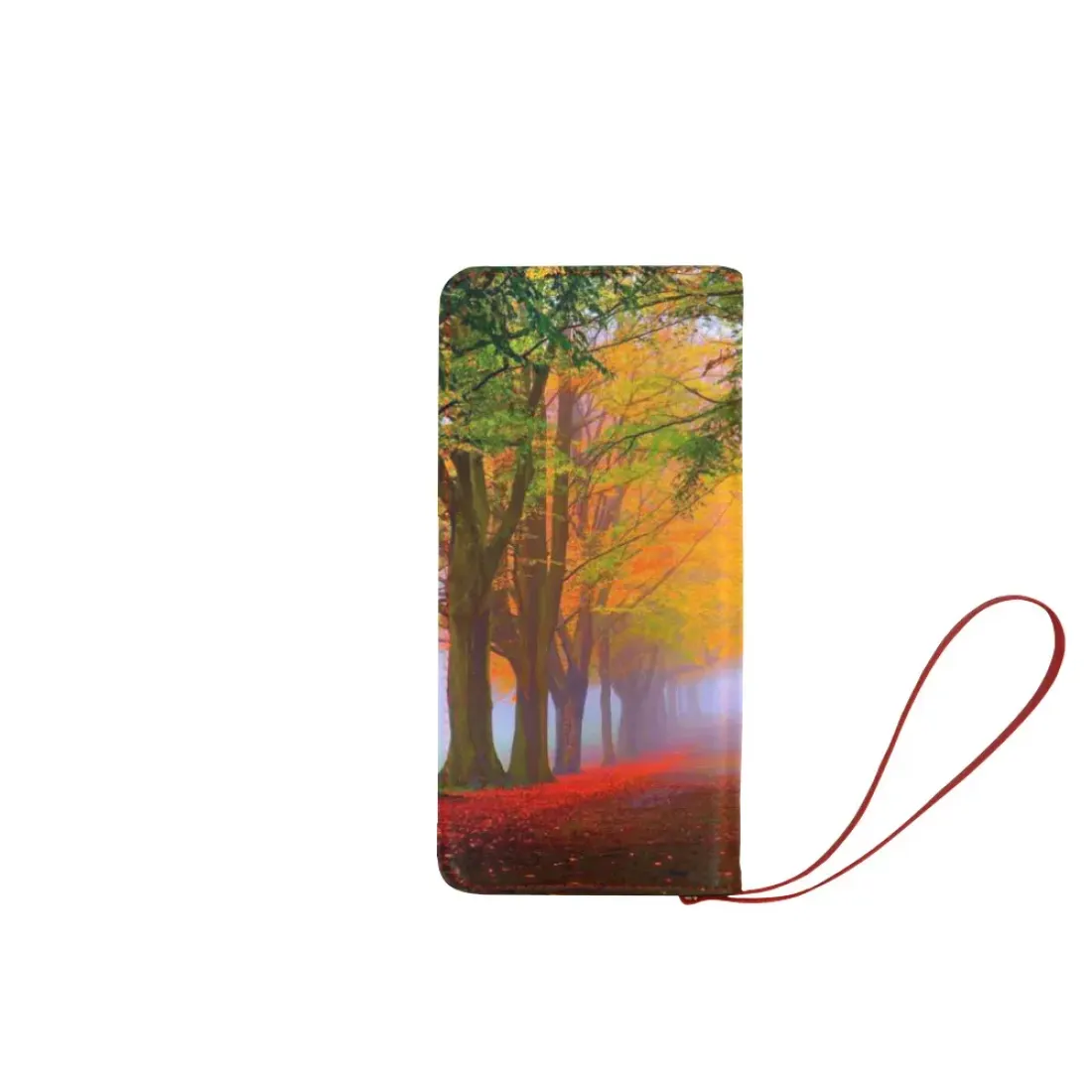 Women's Clutch Purse (Model 1637) (Red) — photo 2
