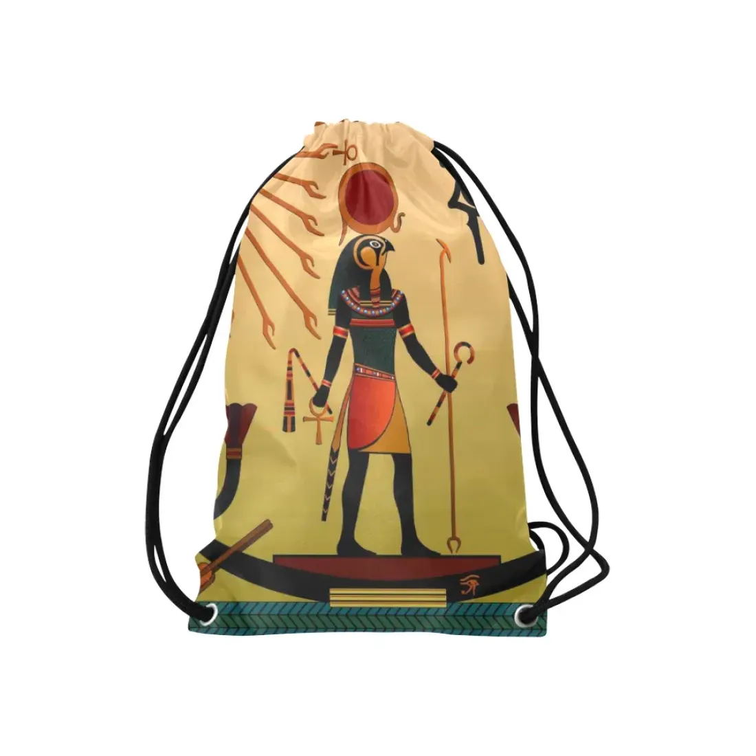 Drawstring Bags (Model 1604) (Small) — photo 2