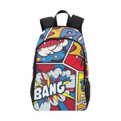 All-Over Print Unisex Casual Backpack with Side Mesh Pockets (Model 1659) thumbnail 1
