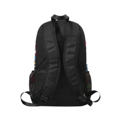 All-Over Print Unisex Casual Backpack with Side Mesh Pockets (Model 1659) thumbnail 2