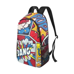 All-Over Print Unisex Casual Backpack with Side Mesh Pockets (Model 1659) thumbnail 3
