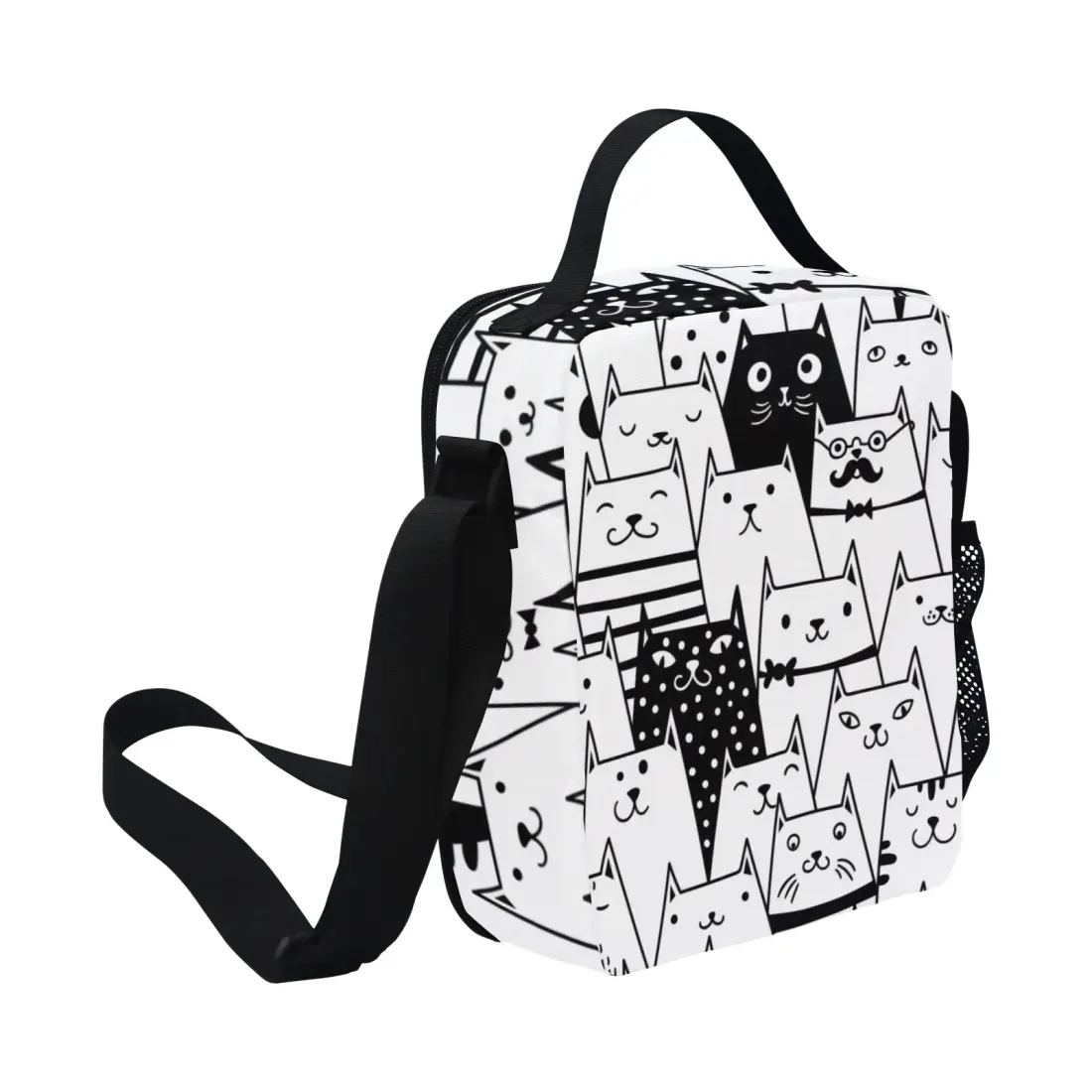 Kid's All Over Print Crossbody Insulated Lunch Bag (Model1722) — photo 2