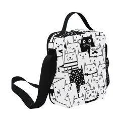 Kid's All Over Print Crossbody Insulated Lunch Bag (Model1722) thumbnail 2