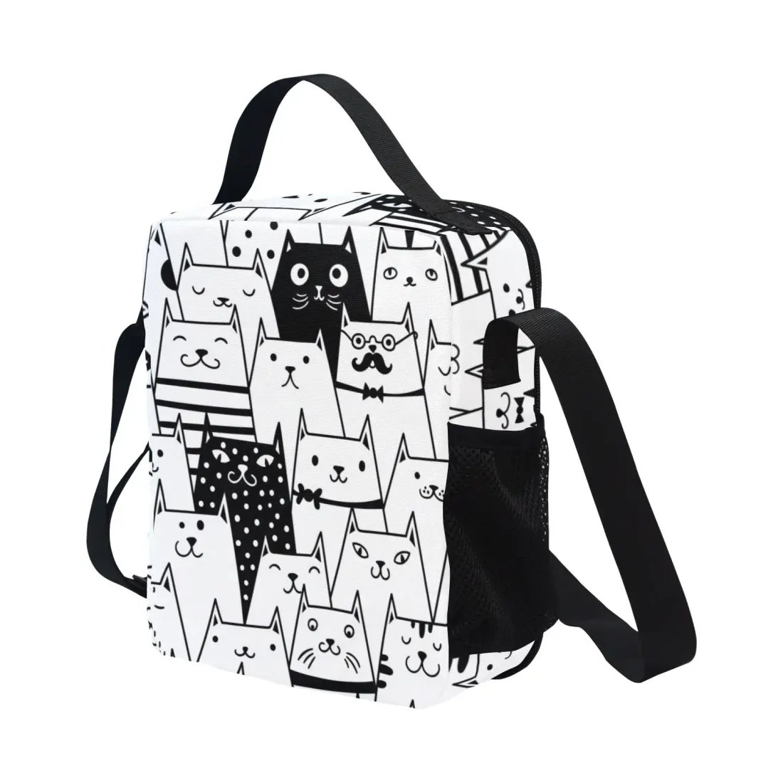 Kid's All Over Print Crossbody Insulated Lunch Bag (Model1722) — photo 3