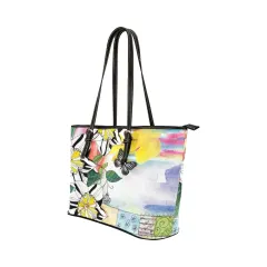 Leather Tote Bag (Model 1651) (Big) thumbnail 2