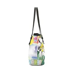 Leather Tote Bag (Model 1651) (Big) thumbnail 3