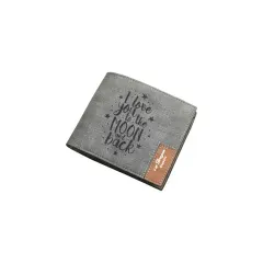 Men's Personalized Photo Engraved Wallet(Grey)(Model1712) thumbnail 1