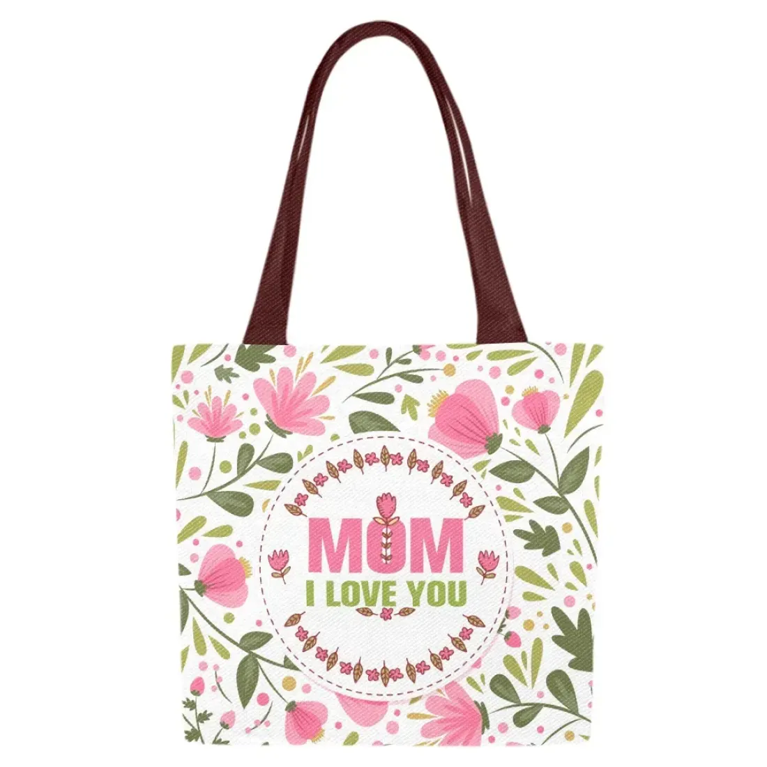Canvas Tote Bag (Model1657) (Set of 4) — photo 4