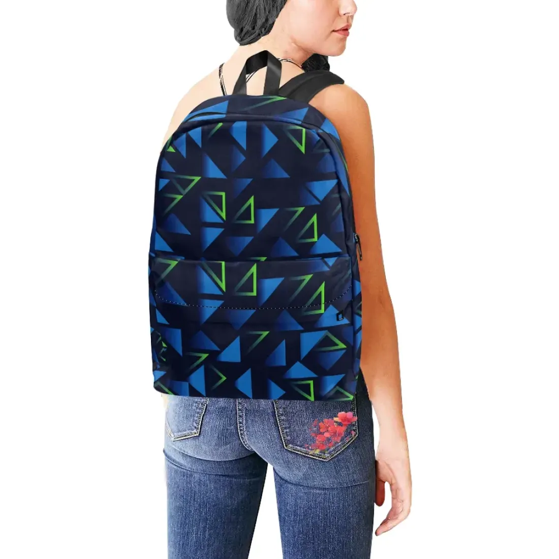 All-Over Print Unisex Nylon Backpacks (Model 1673)