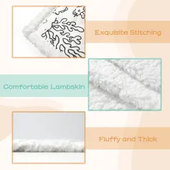 Custom Doodle Coloring Blanket with 24-Color Markers thumbnail 6
