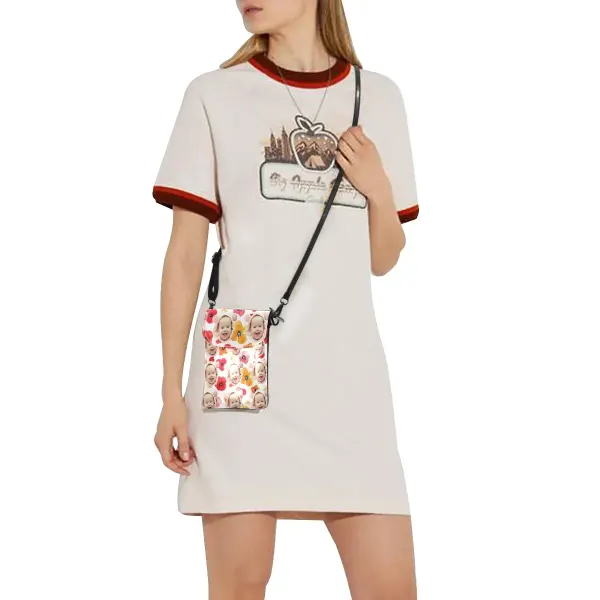 PU Leather Cell Phone Purse(Model1711)
