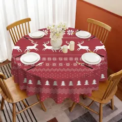 Round Tablecloth 70" x 70" thumbnail 2