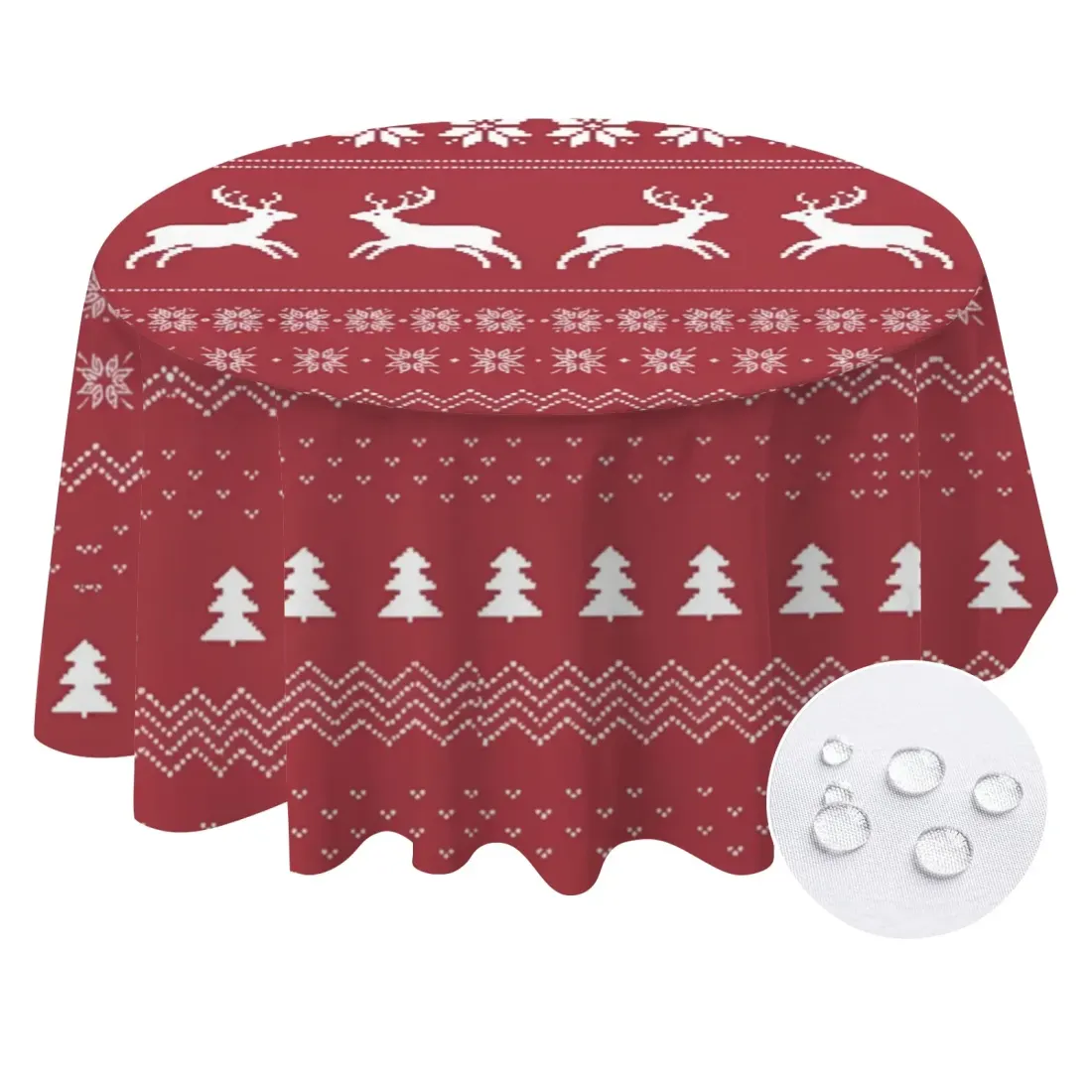 Round Tablecloth 70" x 70" — photo 3