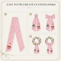 Custom Wreath Sash thumbnail 6
