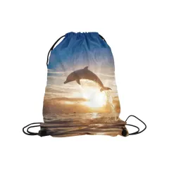 Drawstring Bags (Model 1604) (Medium) thumbnail 3