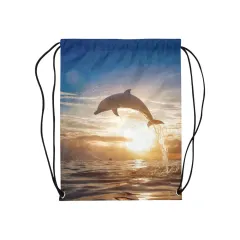 Drawstring Bags (Model 1604) (Medium) thumbnail 6