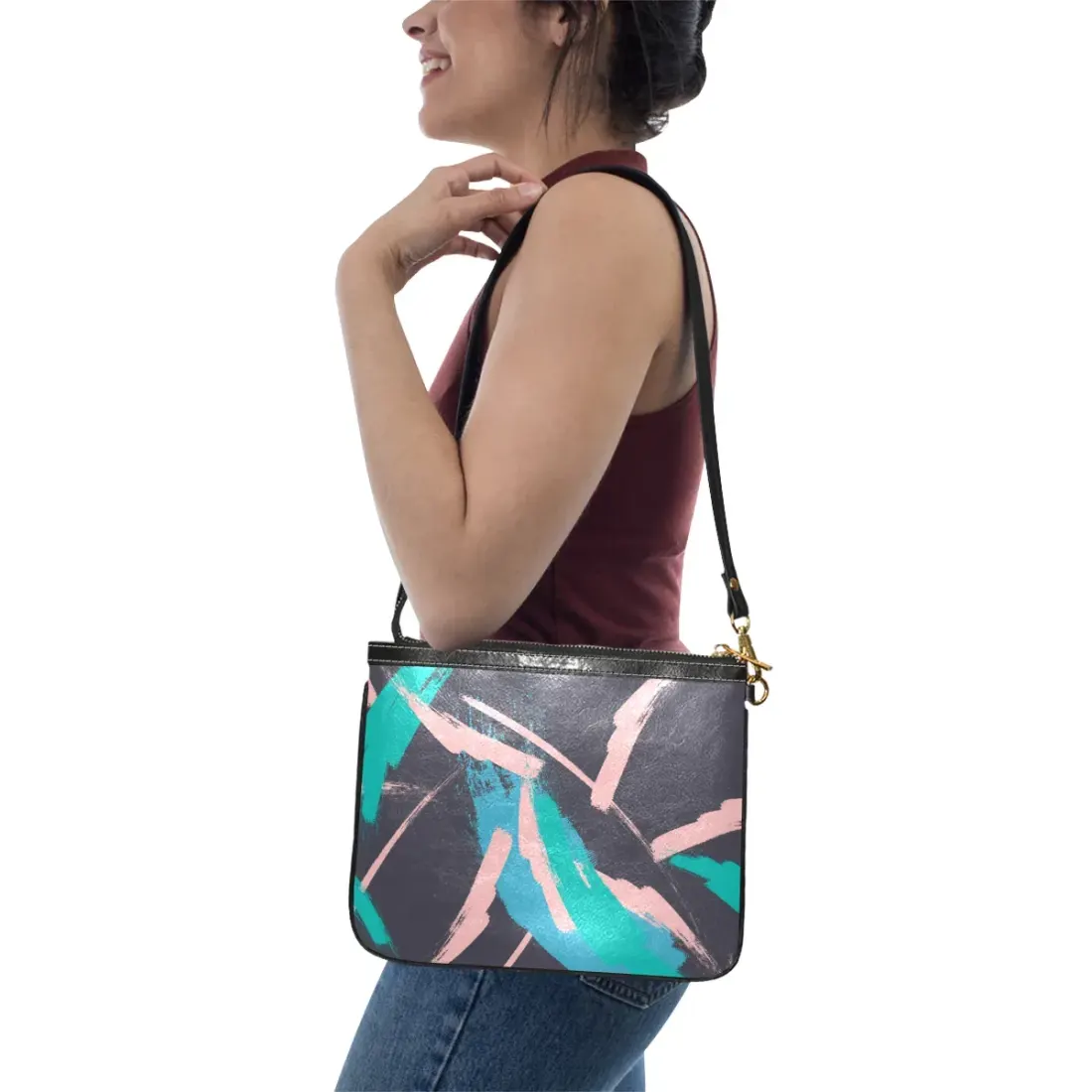 Small Shoulder Bag(Model1710) — photo 2