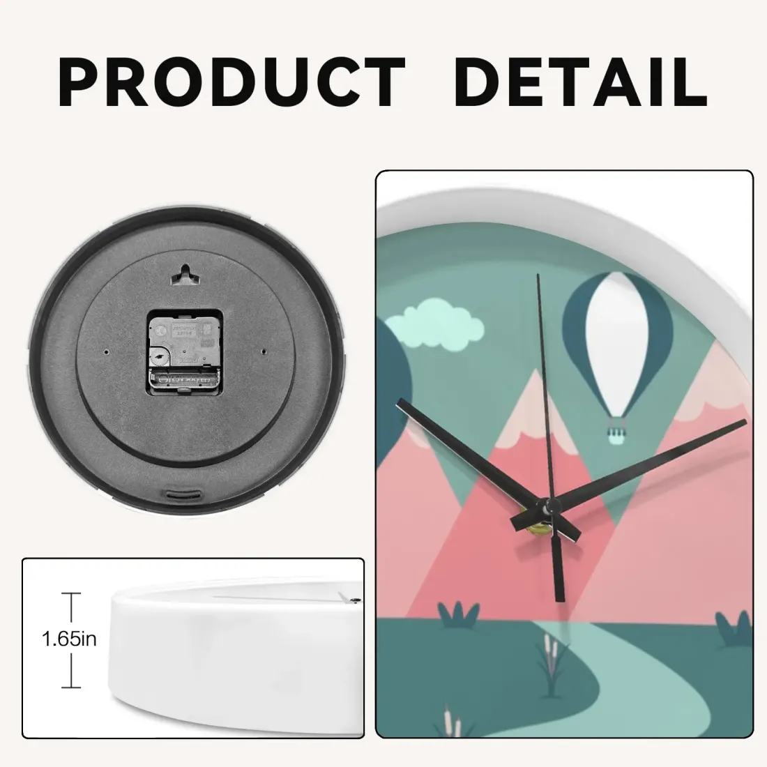 Round Wall Clock 10" — photo 6