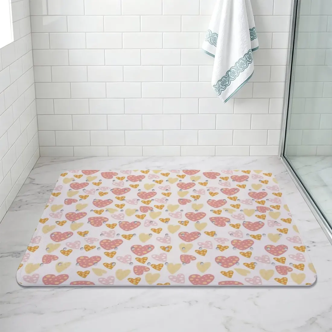 Bathroom Suction Cup Anti-slip Mat 70 x 40cm